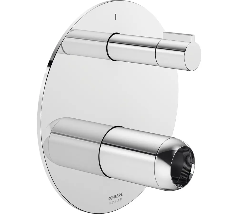 [KPB117 40 45] Kit Placa Ducha Redonda 2 Vías